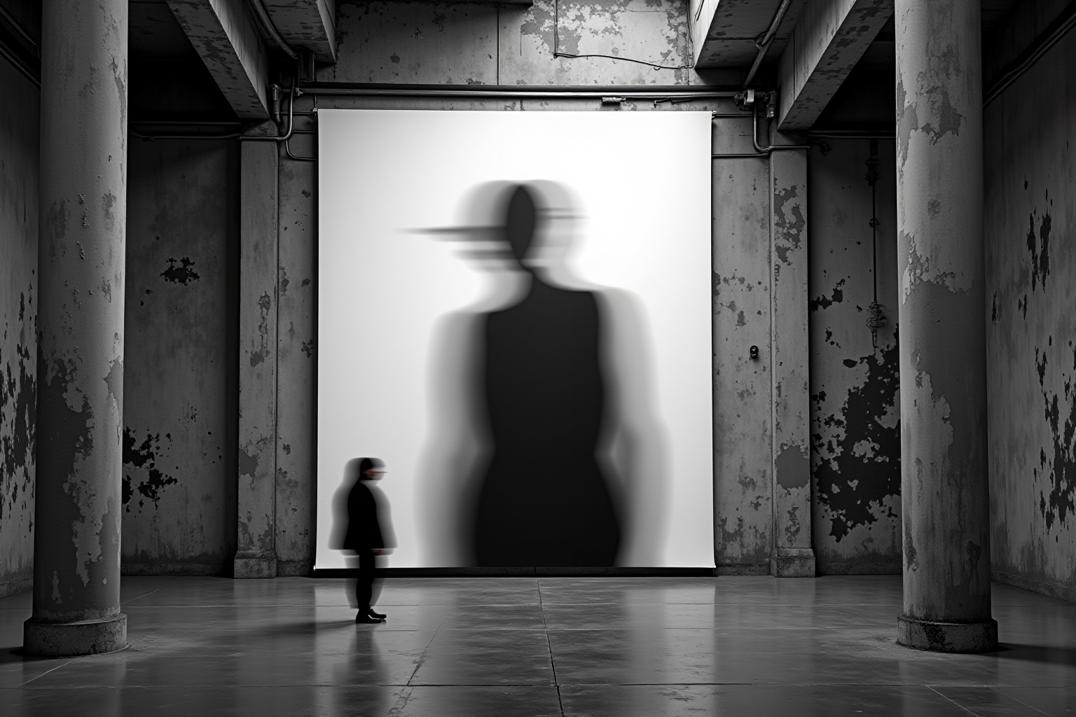 Painting scale with human figures